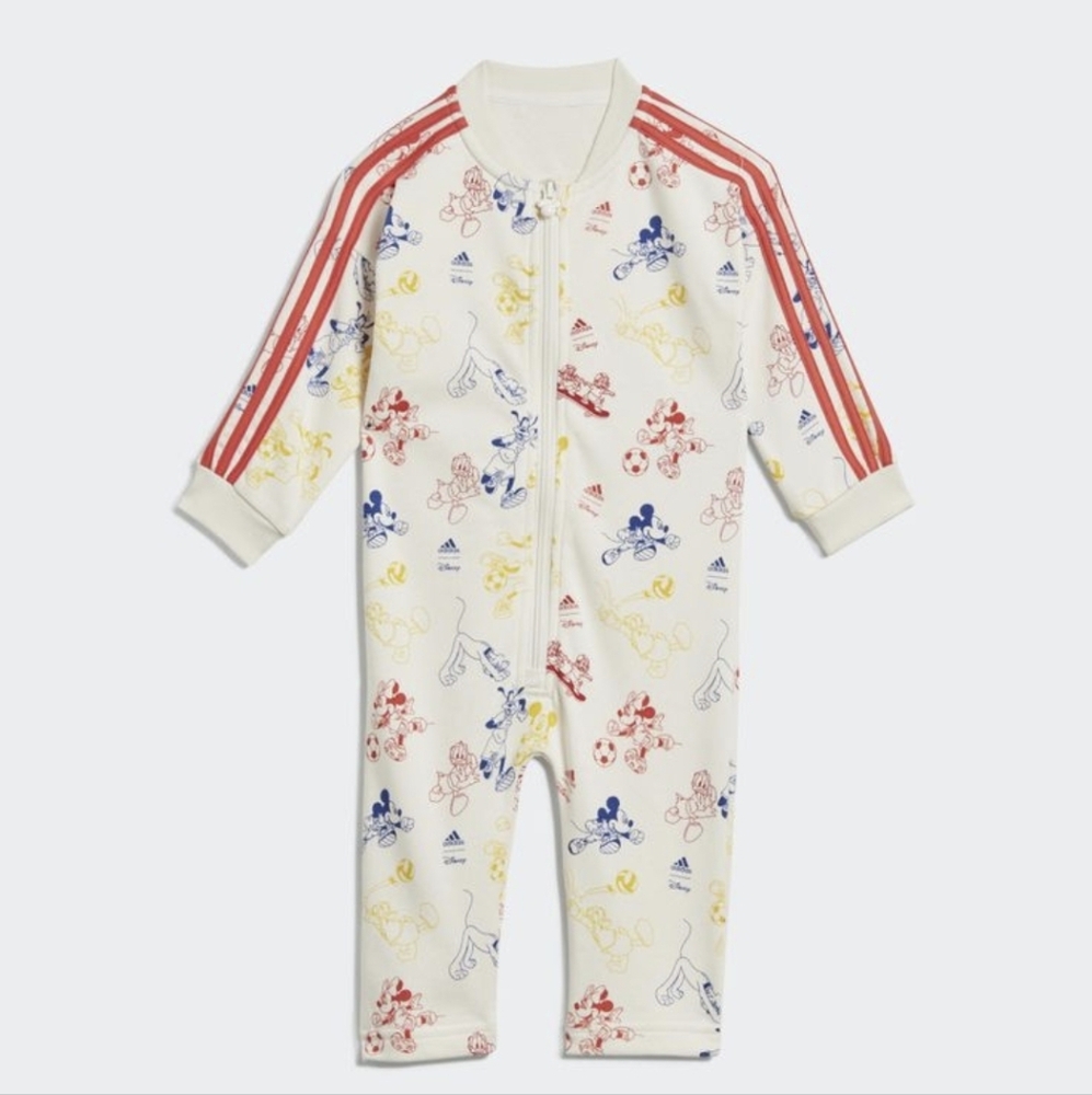 Adidas Originals x Disney Mickey Mouse (Chalk Wht/Red) Infant Bodysuit 2t 24 Mon